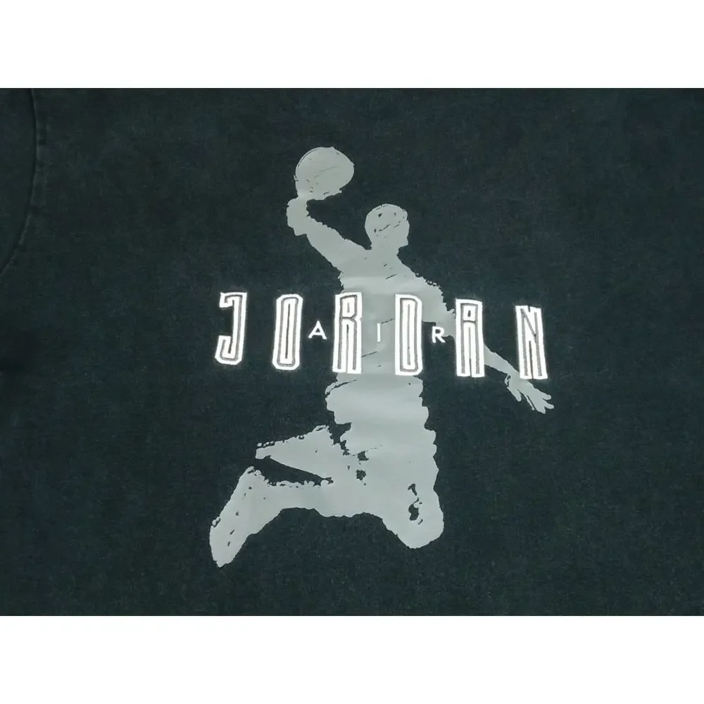 Air Jordan Men's Tee Shirt Jumpman Sport DNA 85 OG MJ Black Grey Size Medium